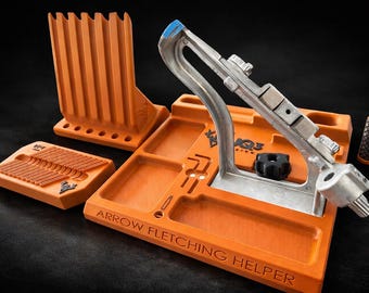 Paquete de ayuda para emplumar flechas - Para plantilla Bitzenburger