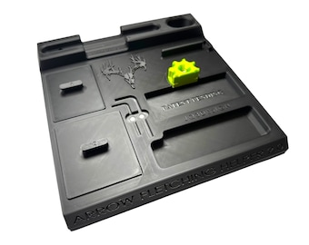 Ayudante para emplumar flechas 2.0 para Bitzenburger Jig: emplumar flechas con precisión es fácil