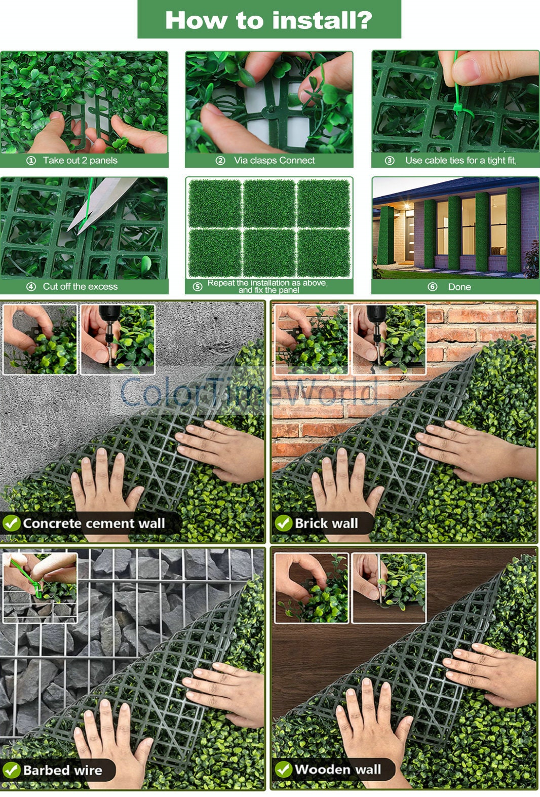 Palm Leaves Artificial Plant Lawn Grass Mat Eucalyptus Panel - Etsy