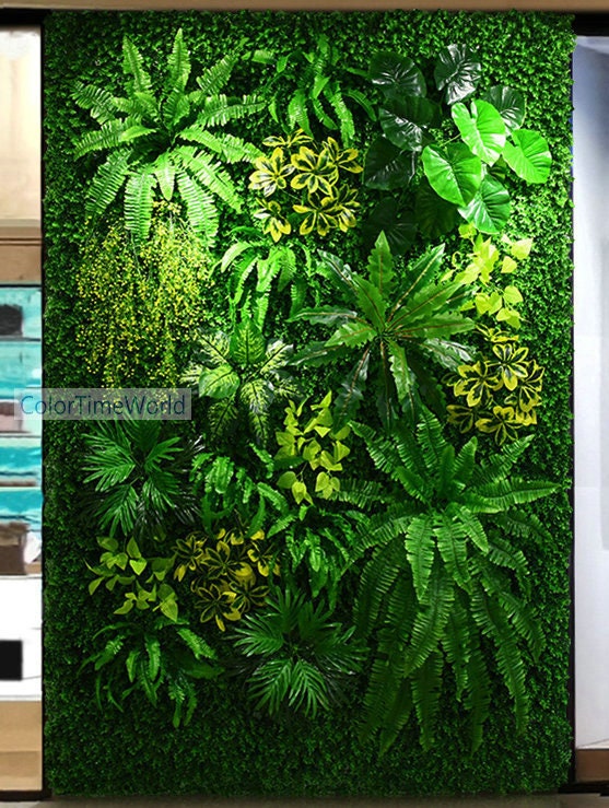 Grass Wall Panels Backdrop Wall Fake Grass Wall Green Grass Etsy