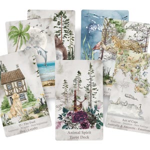 Fairy Land Tarot Deck. Vintage Illustration Tarot Cards - Etsy
