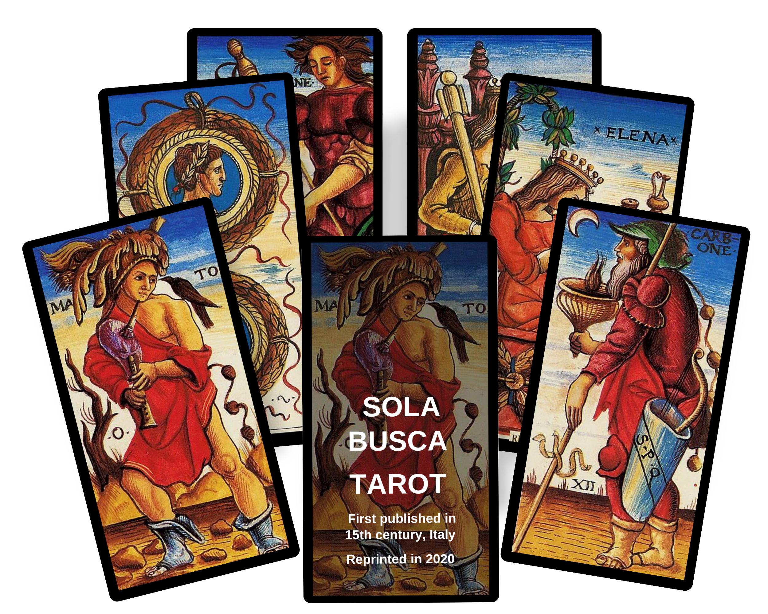 Sola Busca Tarot Deck. Ancient Tarot Cards - Etsy