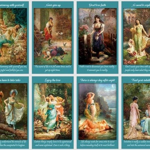 Mazzo di oracoli Dreamland Angle. Carte oracolo dell'amore romantico