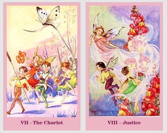 Fairy Land Tarot Deck. Vintage Illustration Tarot Cards - Etsy