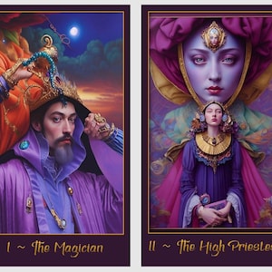 Surreales Renaissance Tarot. Renaissance Mystery-Tarot-Karten