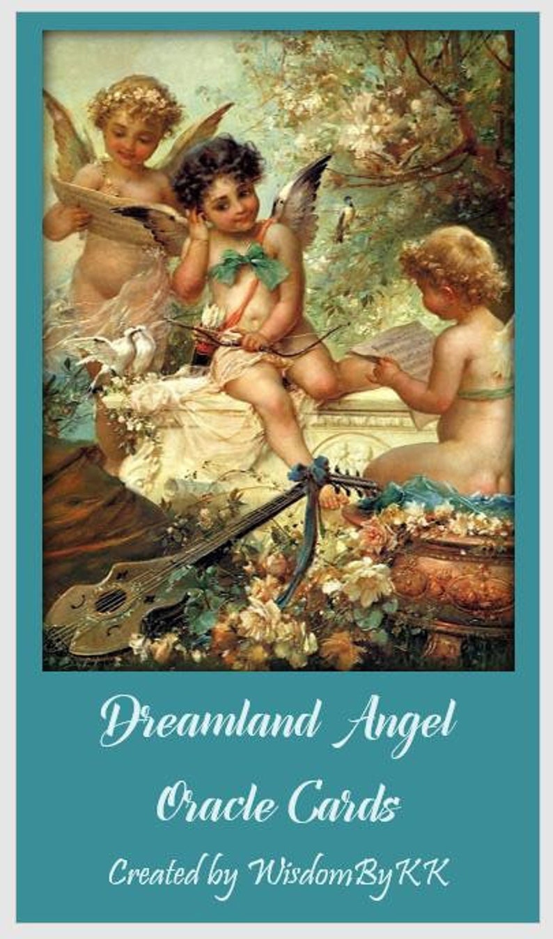 Oracle Instrument Dreamland Angle Oracle Deck. Romantic Love Oracle Cards - Etsy