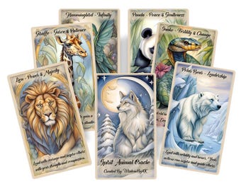 Animal Spirit Oracle cards deck
