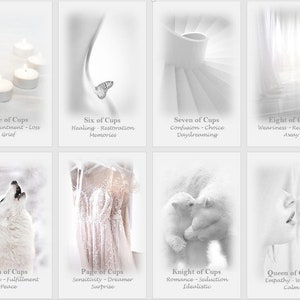 White Sense tarotdeck. Tarotkaarten Innocence and Purity