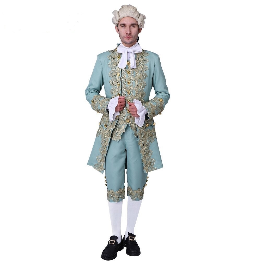18th Century Colonial Vintage Outfit Men's Medieval - Etsy