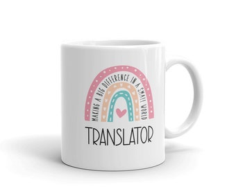 Gift Mug Worlds Sexiest TRANSLATOR Profession Work Friend Coworker 