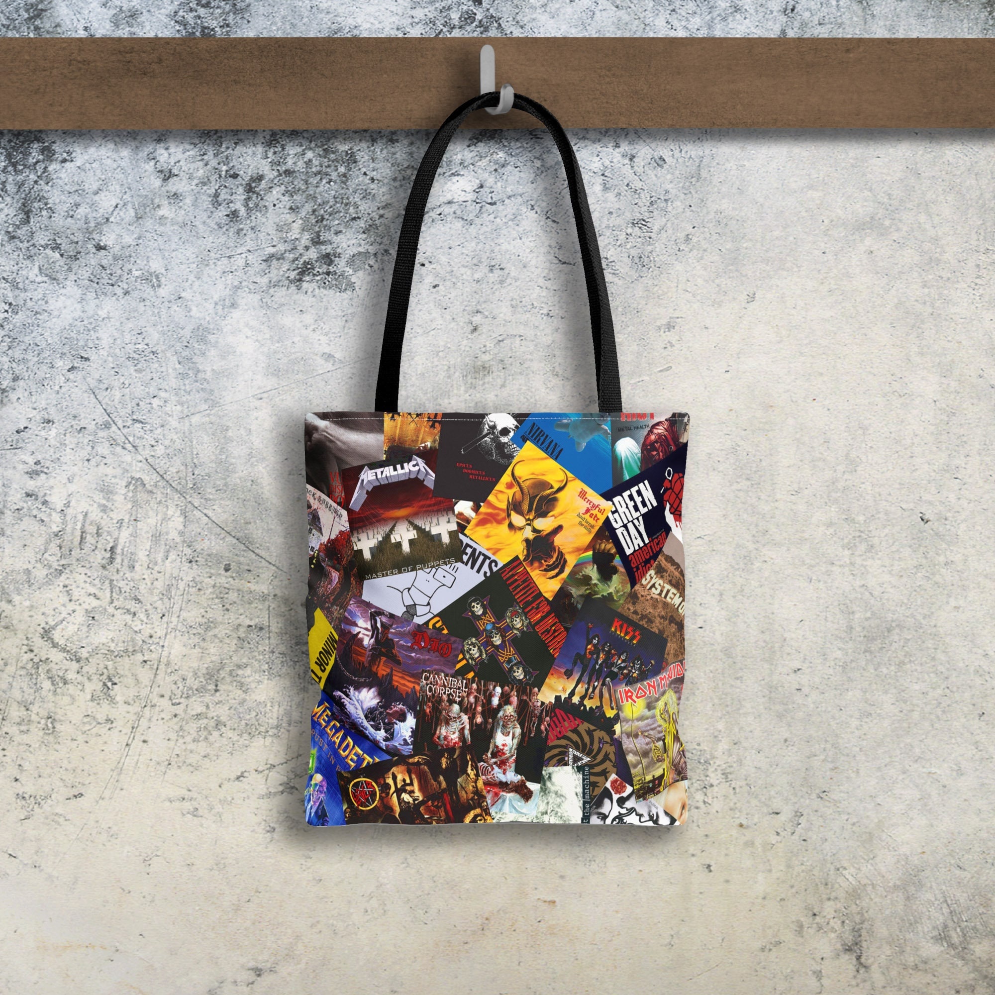 EMO, Bags, Emo White Graffiti Print Tote Bag Weekender Shoulder Bag  Travel Bag