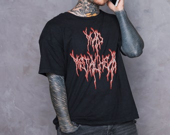 custom death metal t-shirt, Choose your own text. Metal font, Heavy metal, black metal t-shirt, Metal font tshirt, custom text shirt