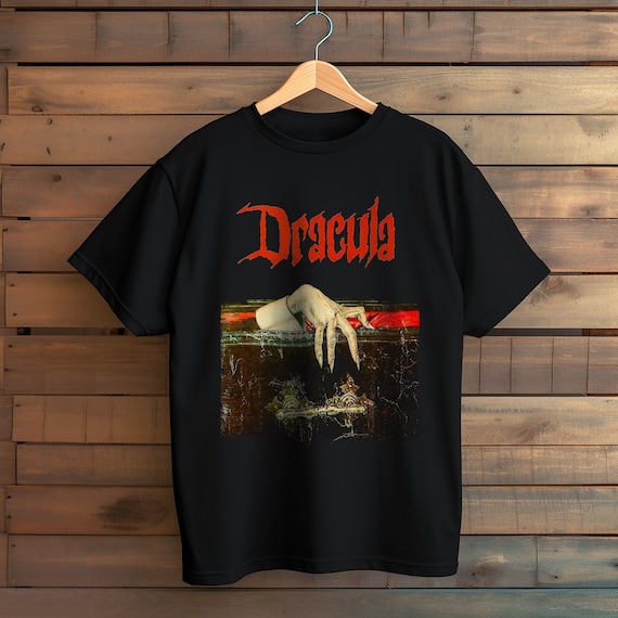 Vintage Dracula T-shirt: Classic Horror Book Cover Tee - Etsy