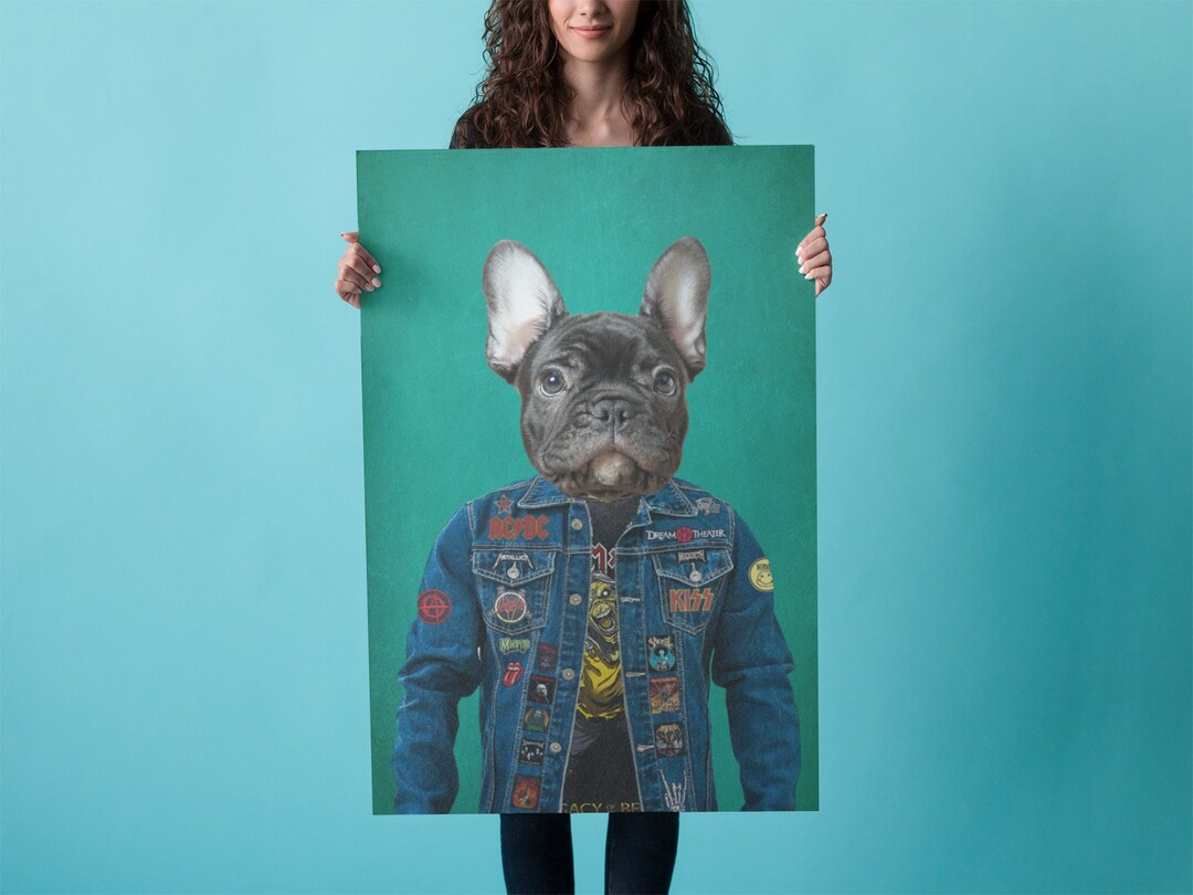 personalized-pet-portrait-custom-pet-painting-music-theme-pet