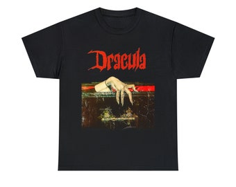 Vintage Dracula T-shirt: Classic Horror Book Cover Tee - Etsy