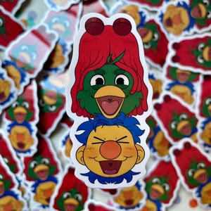DHMIS | Three Of Us 3&quot; Dont Hug me Im Scared Vinyl Sticker
