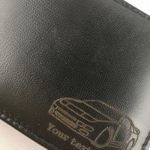 300ZX Personalised Leather Wallet