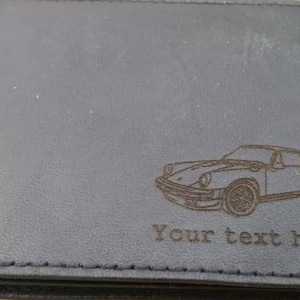 Carteira de couro personalizada 911 (Série 911 G)