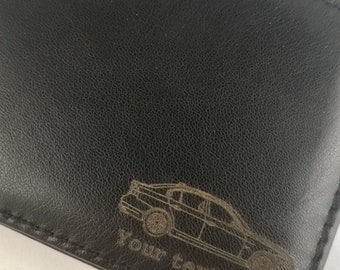 E90 3 Series Personalised Leather Wallet