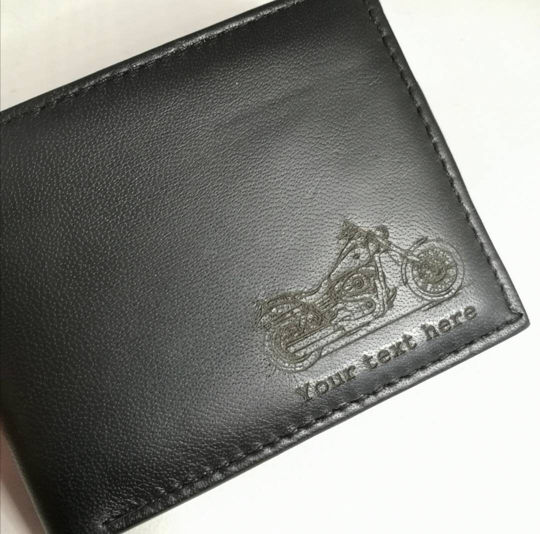 Harley Davidson Personalised Wallet. Available Personalised on the