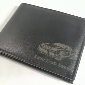 Cartera de piel personalizada C63 AMG