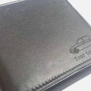 Mk2 Jetta personalisierte LederPortemonnaie