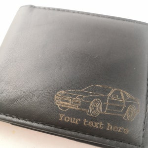 944 personalised leather wallet