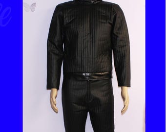 Darth Vader Faux Leather Cosplay Costume Custom Made S/4XL