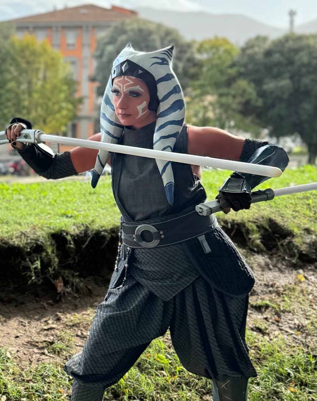 Costume Dress Ahsoka Tano Series sizes S/4XL Mandalorian Only Dress Etsy