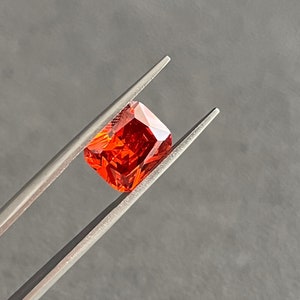 Octagon Princess Cut Orange Color, Cubic Zirconia, Octagon Princess Brilliant Cut, Loose Stones, Perfect Colors & Quality 3x5mm-18x25mm