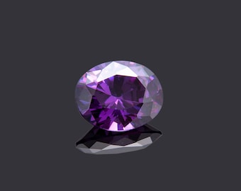 Oval Shape Amethyst Color, Cubic Zirconia (CZ), Oval Brilliant Cut, Loose Stones ,Perfect Colors & Quality 3x5mm-18x25mm For Jewelry Making