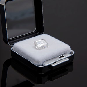 White D Color Octagon-Step Brilliant Cut VVS1 Moissanite Stone Loose Gemstone with Certificate for Jewelry Making 4x6mm to 10x14mm
