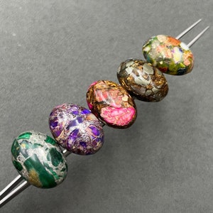 5 Pcs Oval Mix Colors Variscite Cabochons , Variscite Cabochons  , Loose Gemstone Cabs, Flat Back Cabochon for Jewelry Making 18x25mm