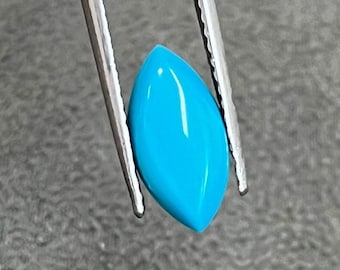 6PCS Lab-Turquoise Marquise Shape Cabochon, Loose Gemstone, Lab-Turquoise 5mmx10mm to 10mmx20mm for Jewelry Making