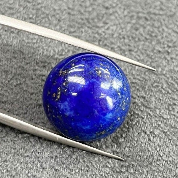 Natural Lapis Round Cabochon, Loose Natural Gemstone, Lapis 6mm to 25mm for Jewelry Making