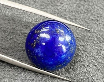 Natural Lapis Round Cabochon, Loose Natural Gemstone, Lapis 6mm to 25mm for Jewelry Making