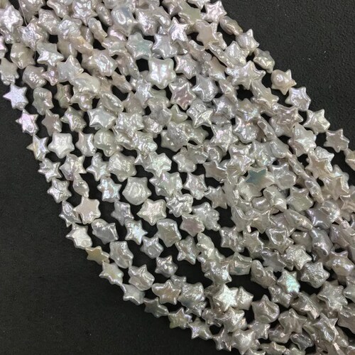 Superior Quality Natural Pearl, Star Shape, Freshwater Pearls with Highly Polished, Smooth, Shiny Surface for shops Jewelry Making 10-11mm
