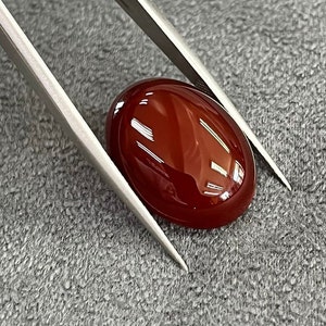 Natural Carnelian Oval Cabochon, Loose Natural Gemstone, Carnelian 4x6mm to 30x40mm For Jewelry Making