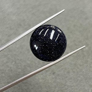 Lab-Blue Sandstone Round Cabochon, Loose Natural Gemstone, Blue Sandstone 8mm to 25mm for Jewelry Making