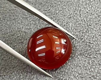 Natural Carnelian Round Cabochon, Loose Natural Gemstone, Carnelian 4mm to 25mm for Jewelry Making