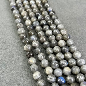 Superior Quality Labradorite, Natural Round loose beads with Highly Polished, Smooth, Shiny Surface for Jewelry Making, 4mm 6mm 8mm 10mm.