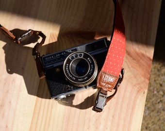 iMo Orange Glister camera strap suits for DSLR / SLR with quick release buckles