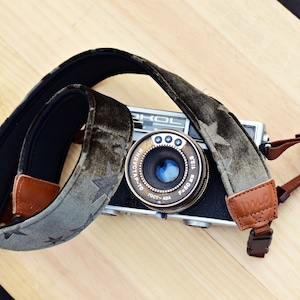 iMo Olive Star camera strap suits for DSLR / SLR with quick release buckles