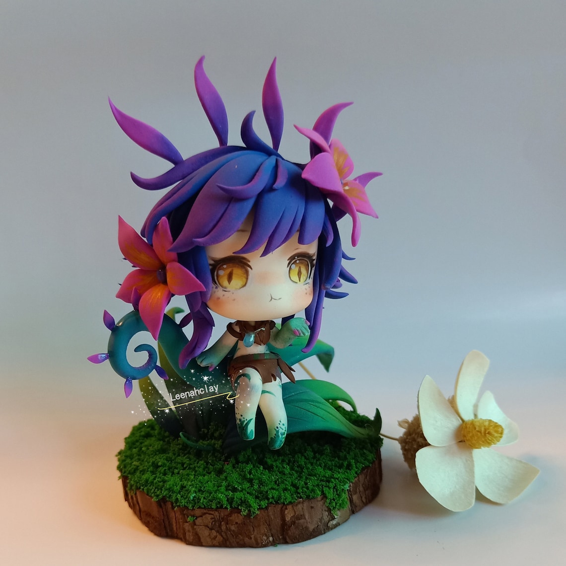 Neeko League of Legends Doll Curious Chameleon Clay Doll LOL Etsy