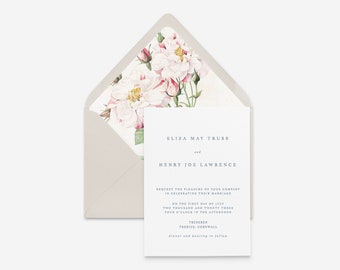 FACILE Letterpress wedding invitations, letterpress invites, fine art wedding stationery