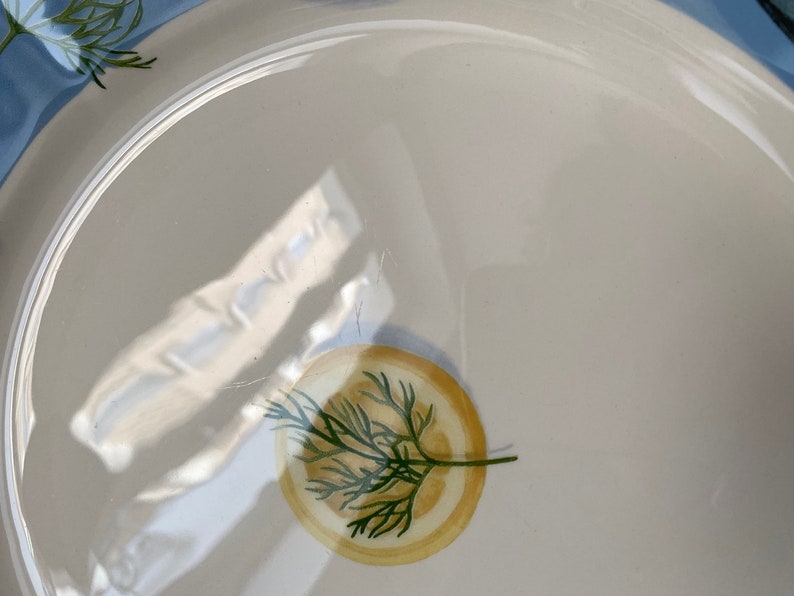 French Large Dinner Plate by GIEN belleile Etsy
