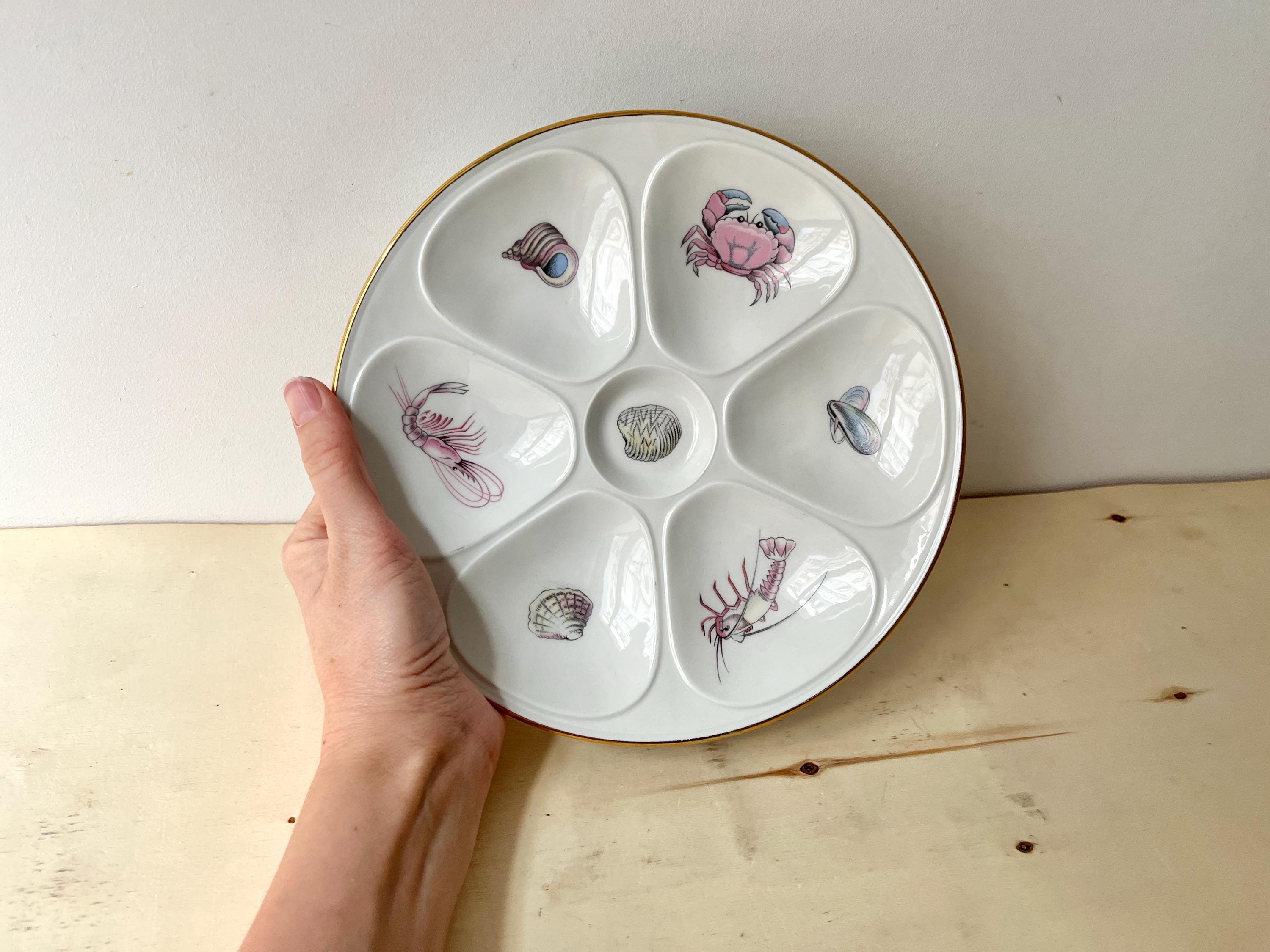 Lot De 5 Poêlons à Escargots En Porcelaine Lourioix - Philippe Deshoulieres - France
