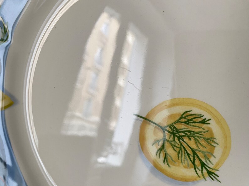 French Large Dinner Plate by GIEN belleile Etsy