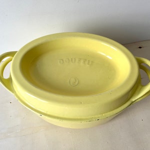 Cocotte in Brown Cast Iron Le Creuset Cousance Vintage Made in France 1980's - UK