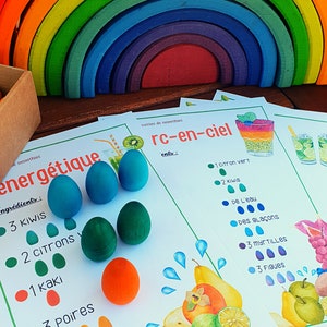 10 Recettes Mes Smoothies / Grapat loose parts Mandala / Matériel IEF / Ecole à la maison